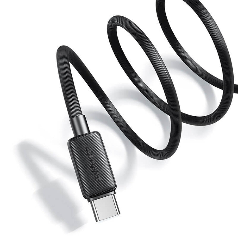 USAMS KY Series - Type-C to Type-C 60W Cable - (2M/6.5ft) - White