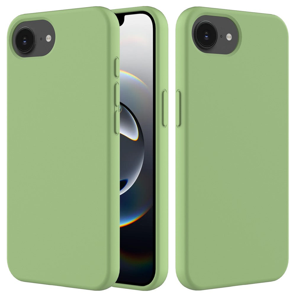Liquid Silicone Soft Lining Back Case for iPhone 17e & iPhone 16e