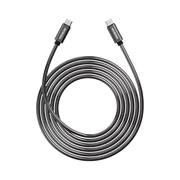 Microdia - ExeCable Steel - 1.3m - 60W Type-C to Type-C Cable