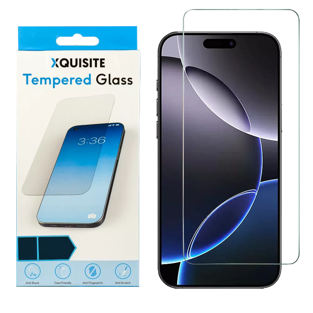 Xquisite 2D Glass for iPhone 17 Pro Max & iPhone 16 Pro Max - Clear