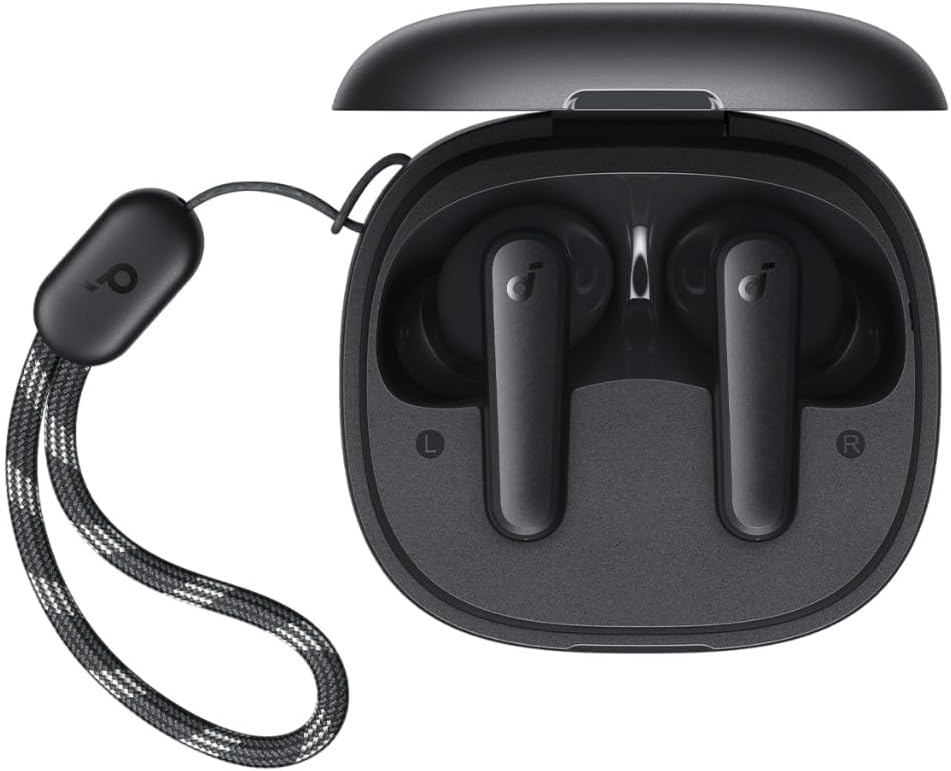 Anker - SoundCore R50i - ANC True Wireless Earbuds & Charging Case - Black