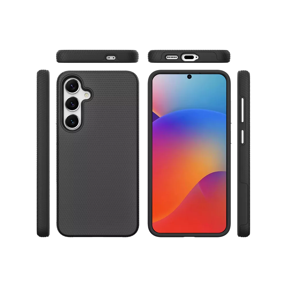 Xquisite ProGrip Case for Samsung Galaxy S25 & Galaxy S24 - Black
