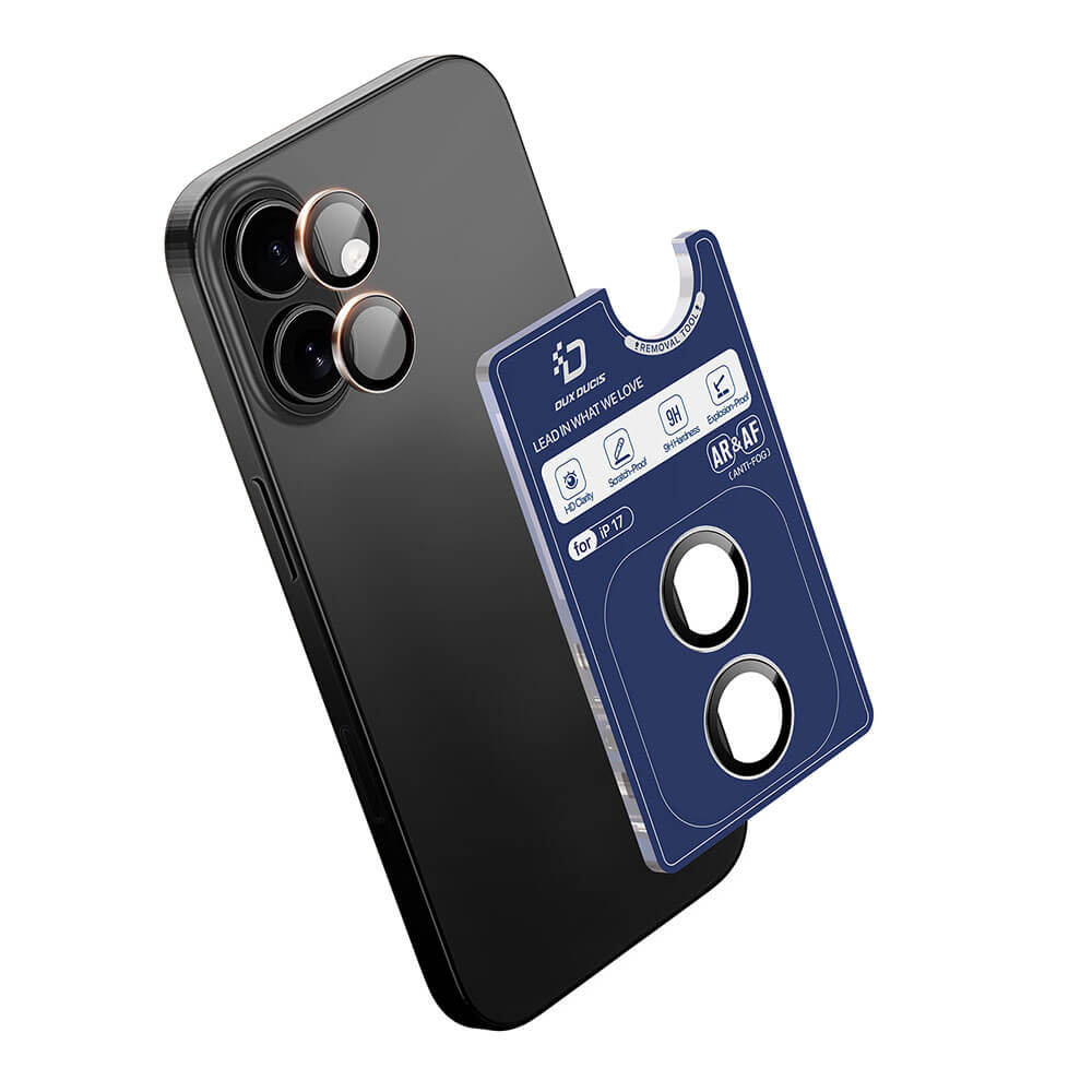 DuxDucis - Hawk Series - Camera Lens Protector With Fitting Guide - For iPhone 17