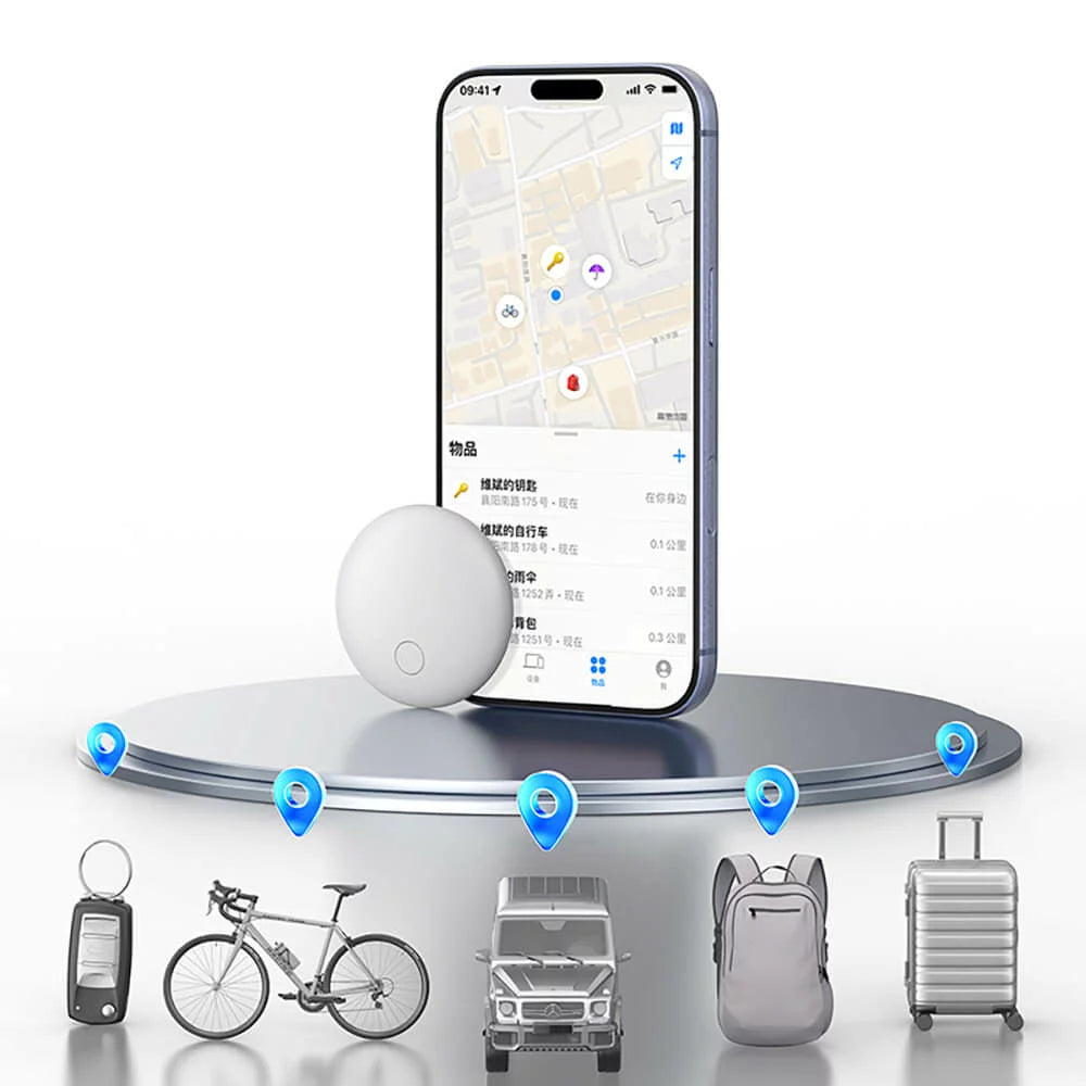 USAMS ZB357 Mini Bluetooth Tracker White