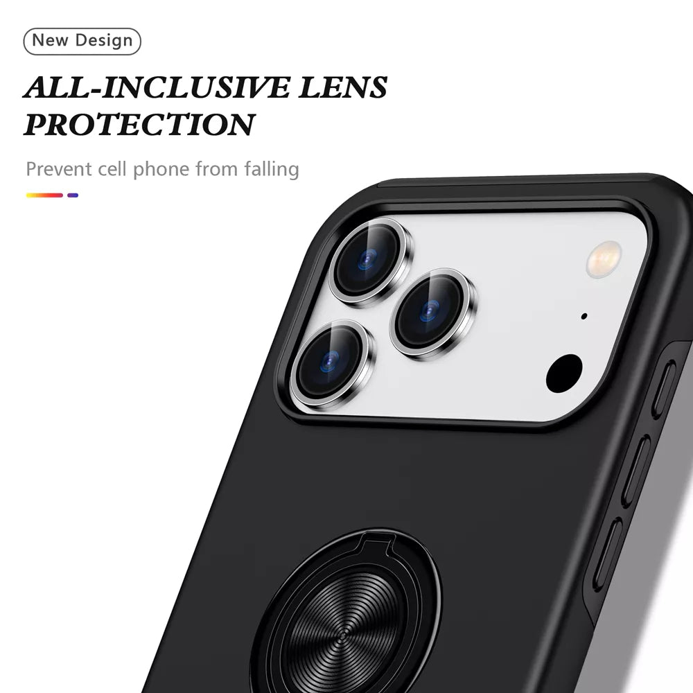 Xquisite Ring Armour Case for iPhone 17 Pro Max - Black