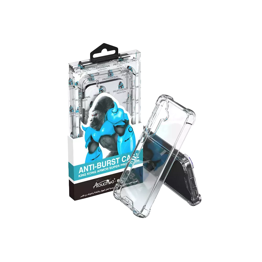 King Kong - Anti Burst Case for Samsung Galaxy S25 & Galaxy S24 - Clear