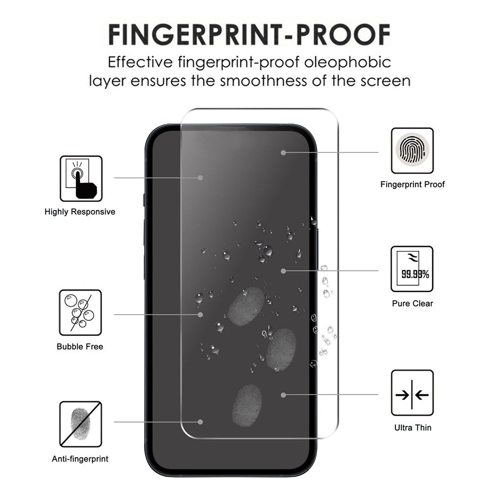 Screen Protector 2.5D HD Tempered Glass Film for Samsung Galaxy S26 Ultra