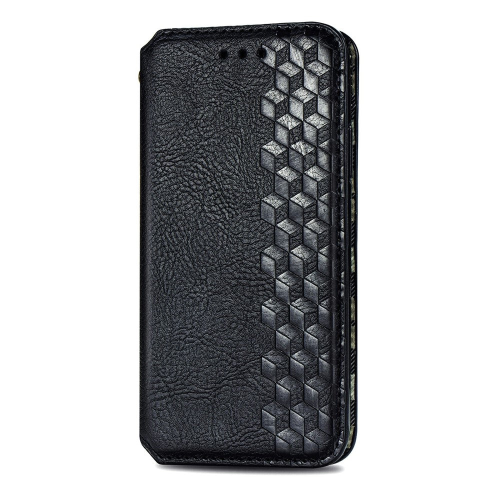 Wallet Patterned Magnetic Flip Case for iPhone 17 Pro Max - Black