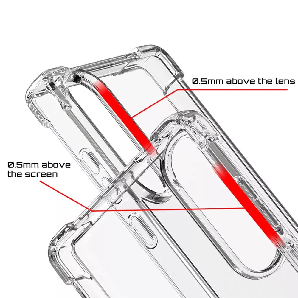 King Kong - Anti Burst Case for Samsung Galaxy S25 Edge - Clear