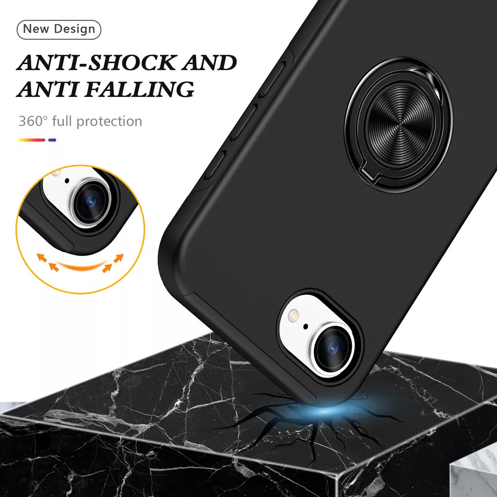 Ring Armour Case for iPhone 17e & iPhone 16e - Black