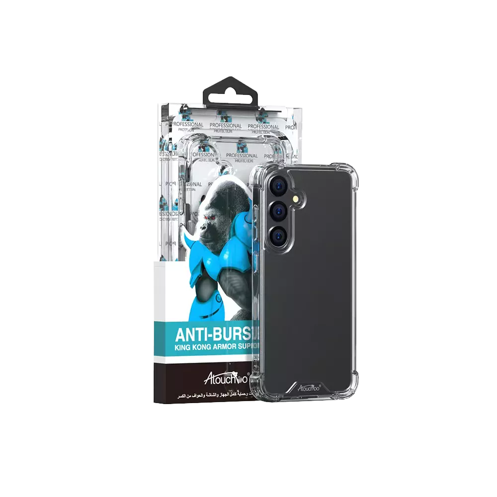 King Kong Anti-Burst Case for Samsung S25 Plus - Clear