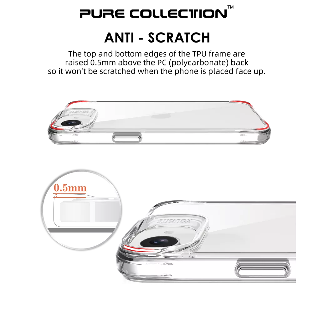 Xquisite ProAir Case for iPhone 17e & iPhone 16e - Clear