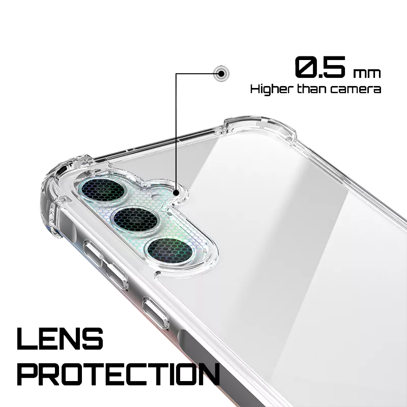 King Kong - Anti Burst Case for Samsung Galaxy A35 5G - Clear