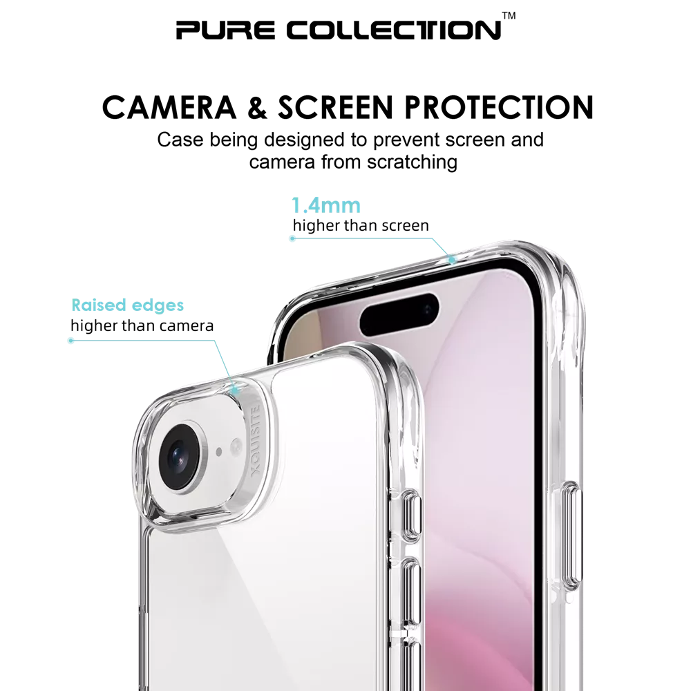 Xquisite ProAir Case for iPhone 17e & iPhone 16e - Clear