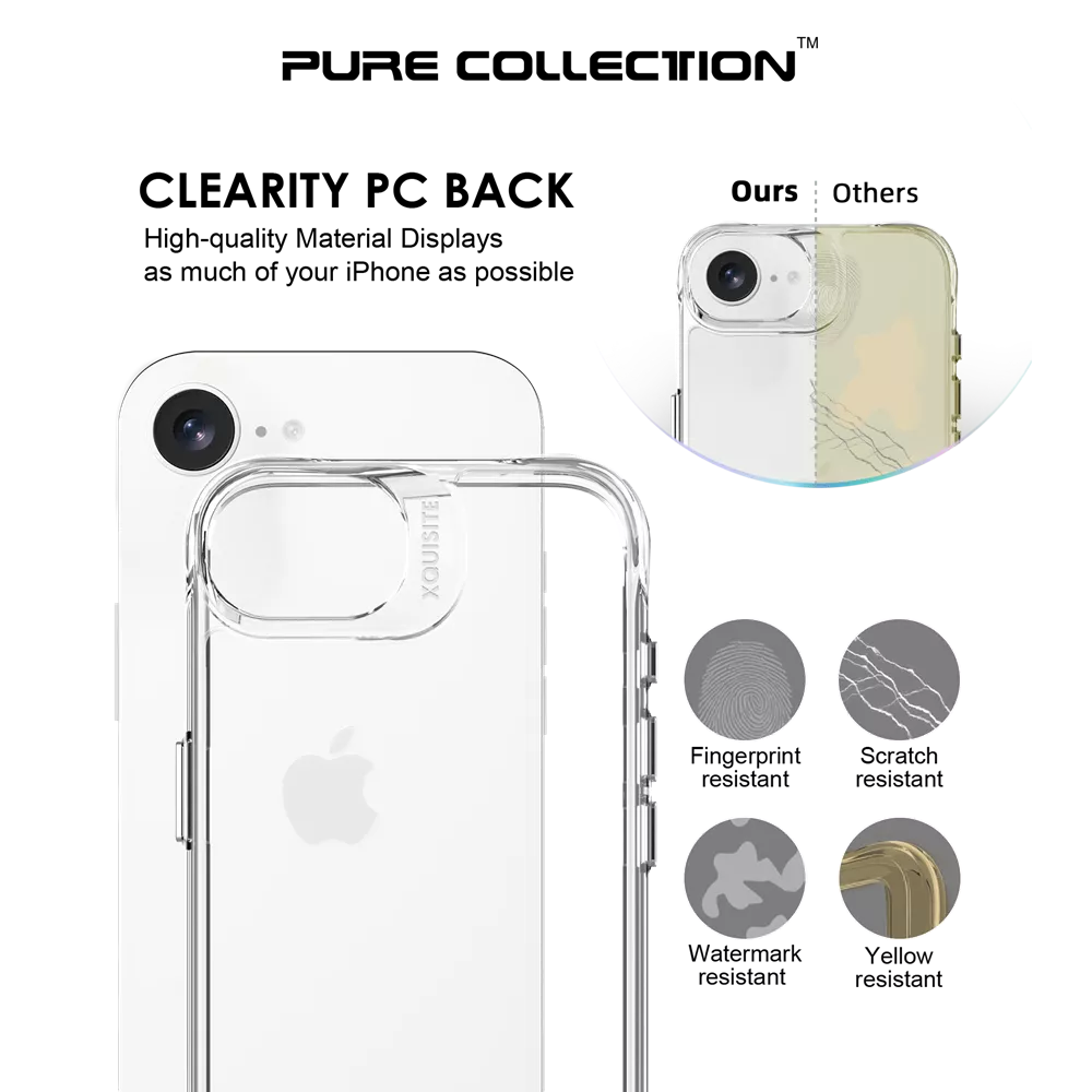 Xquisite ProAir Case for iPhone 17e & iPhone 16e - Clear