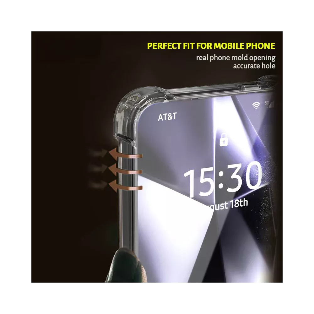 King Kong Anti-Burst Case for Samsung S25 Plus - Clear