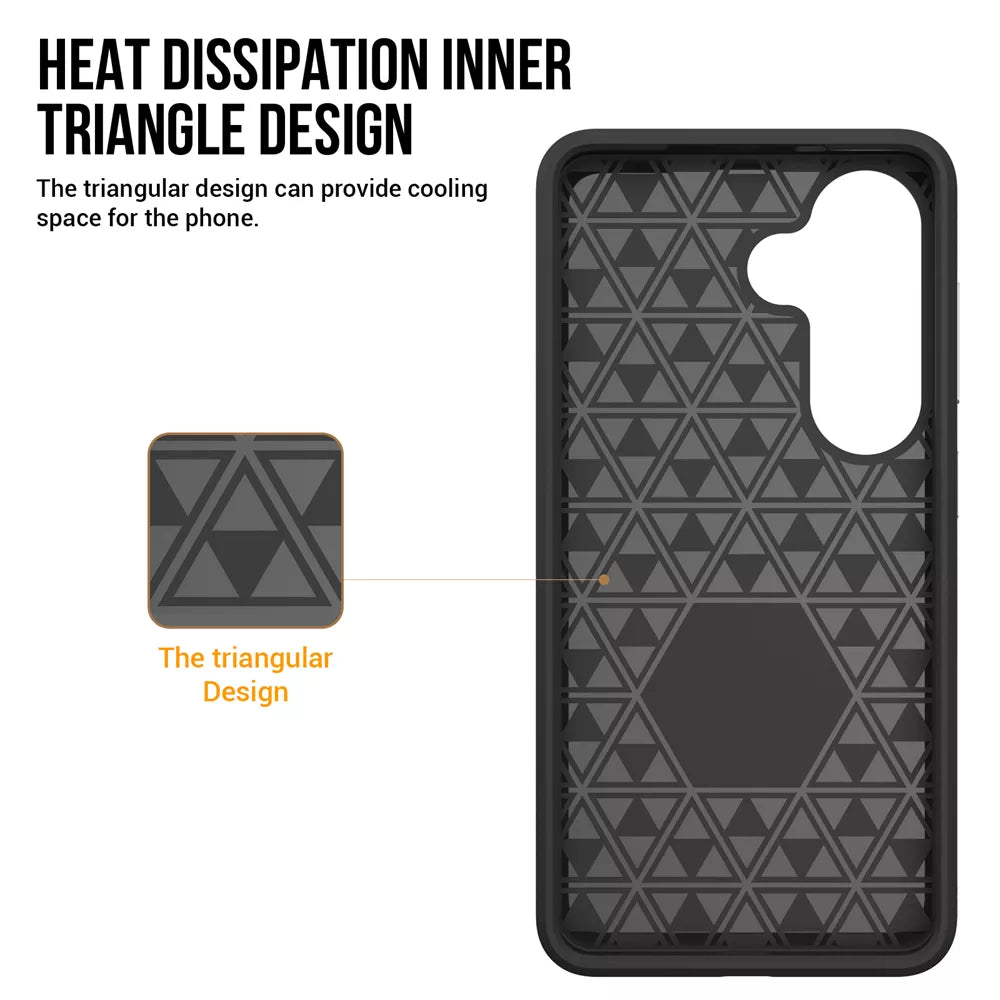 Xquisite ProGrip Case for Samsung Galaxy S26 - Black