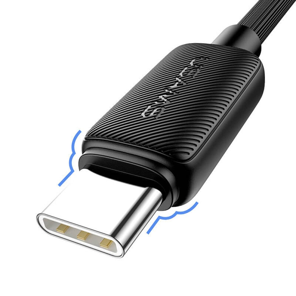 USAMS KY Series - Type-C to Type-C 60W Cable -(1M/3.3ft) - White