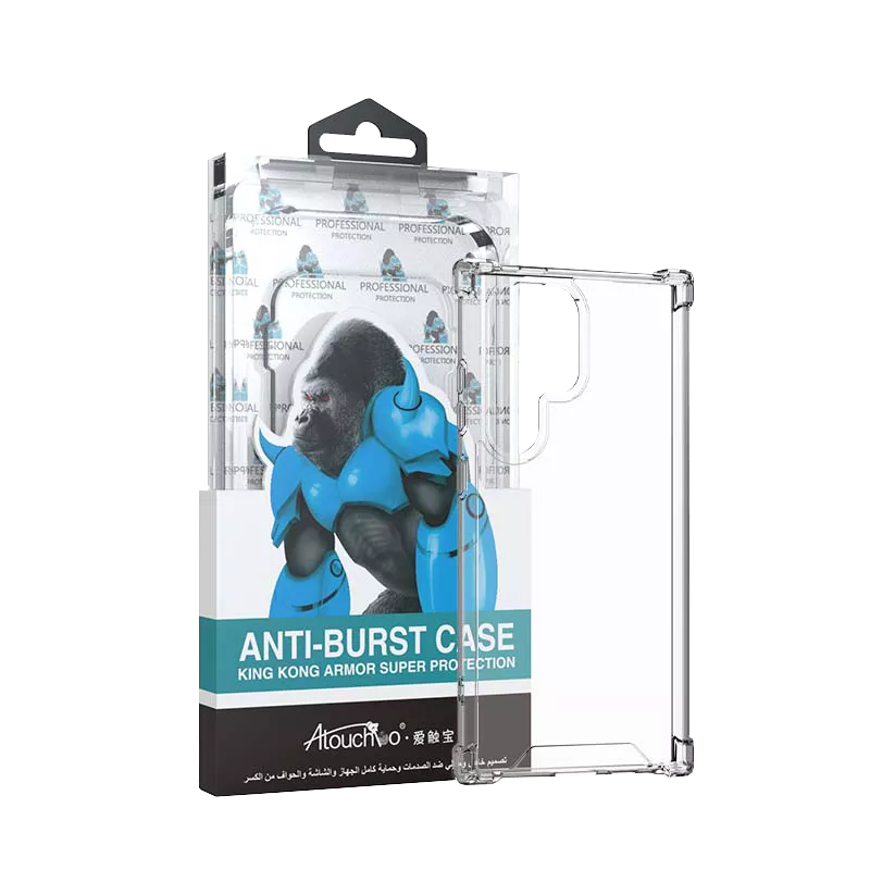 King Kong - Anti Burst Case for Samsung Galaxy S24 Ultra - Clear