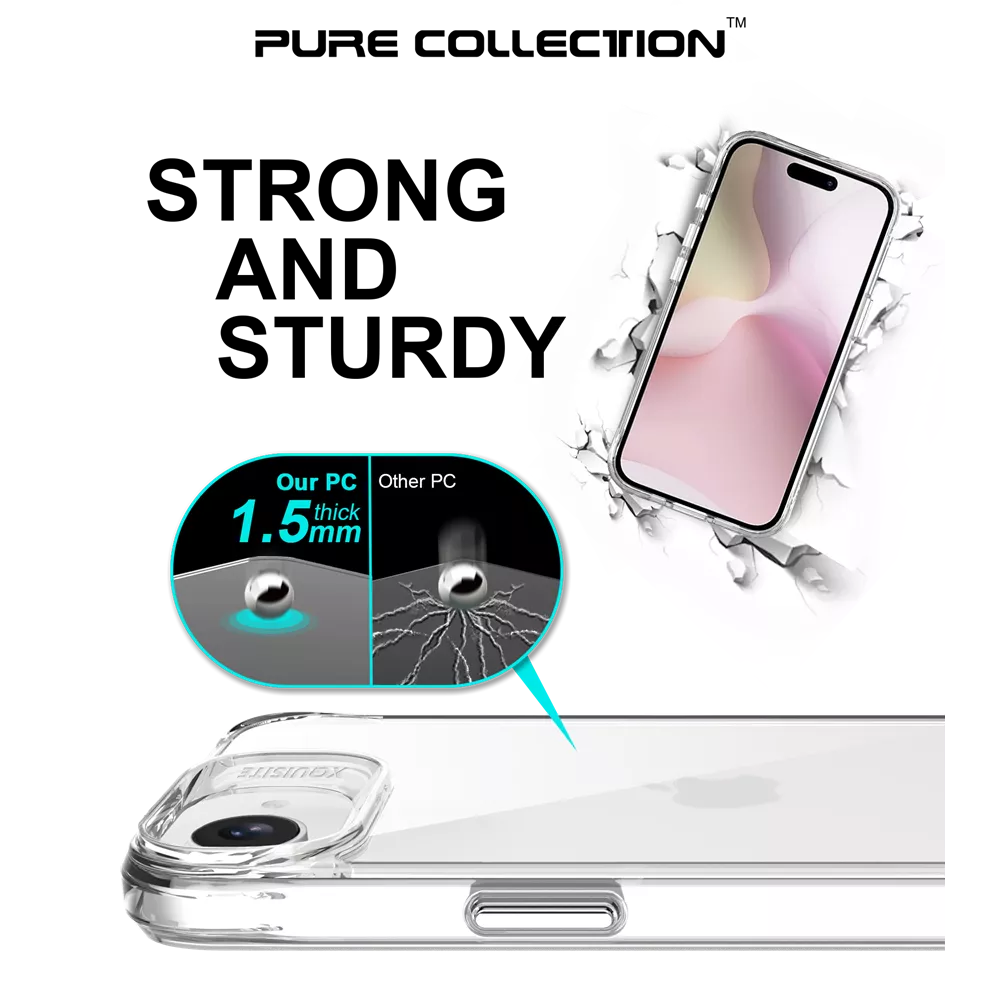 Xquisite ProAir Case for iPhone 17e & iPhone 16e - Clear