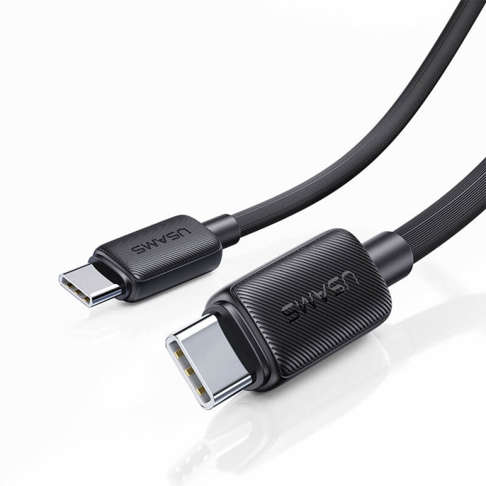 USAMS KY Series - Type-C to Type-C 60W Cable -(1M/3.3ft) - White