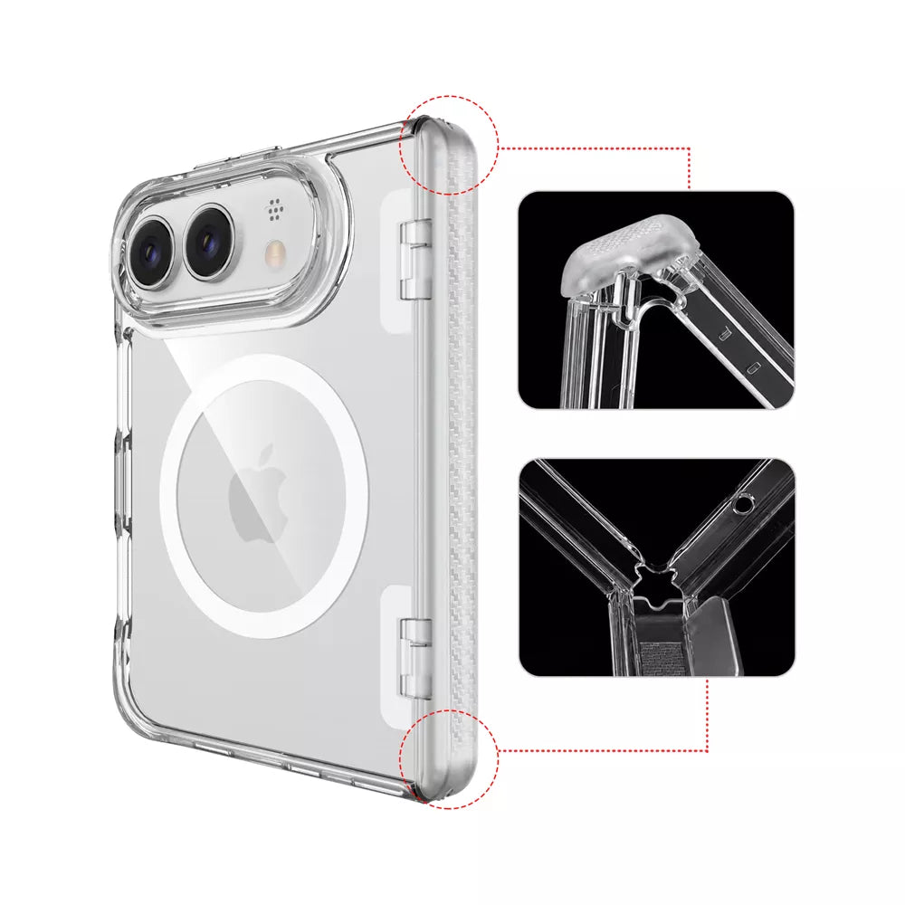 Xquisite ProMag Case with Hinge Protection for iPhone Duo - Clear
