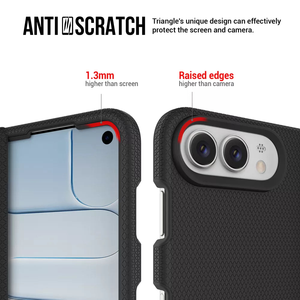 Xquisite ProGrip Case With MagSafe & Hinge Protection for iPhone Duo - Black
